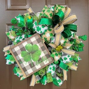St. Patrick’s Day Wreath